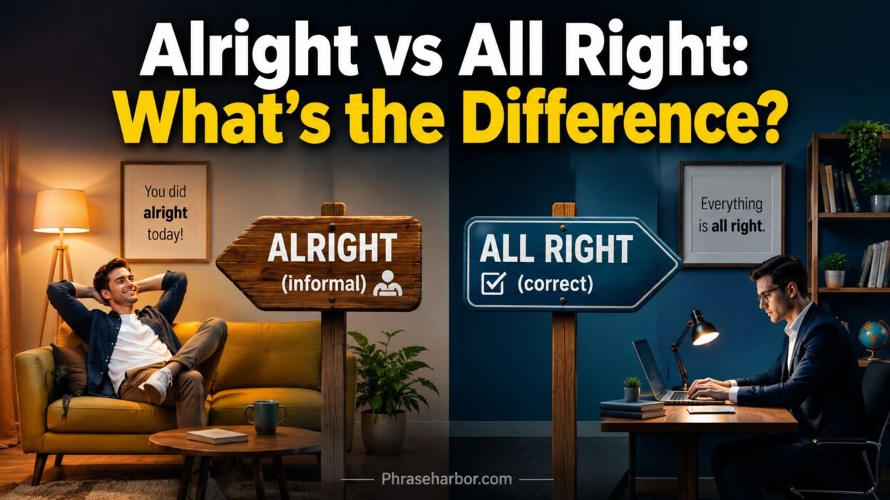 Alright vs All Right
