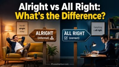 Alright vs All Right