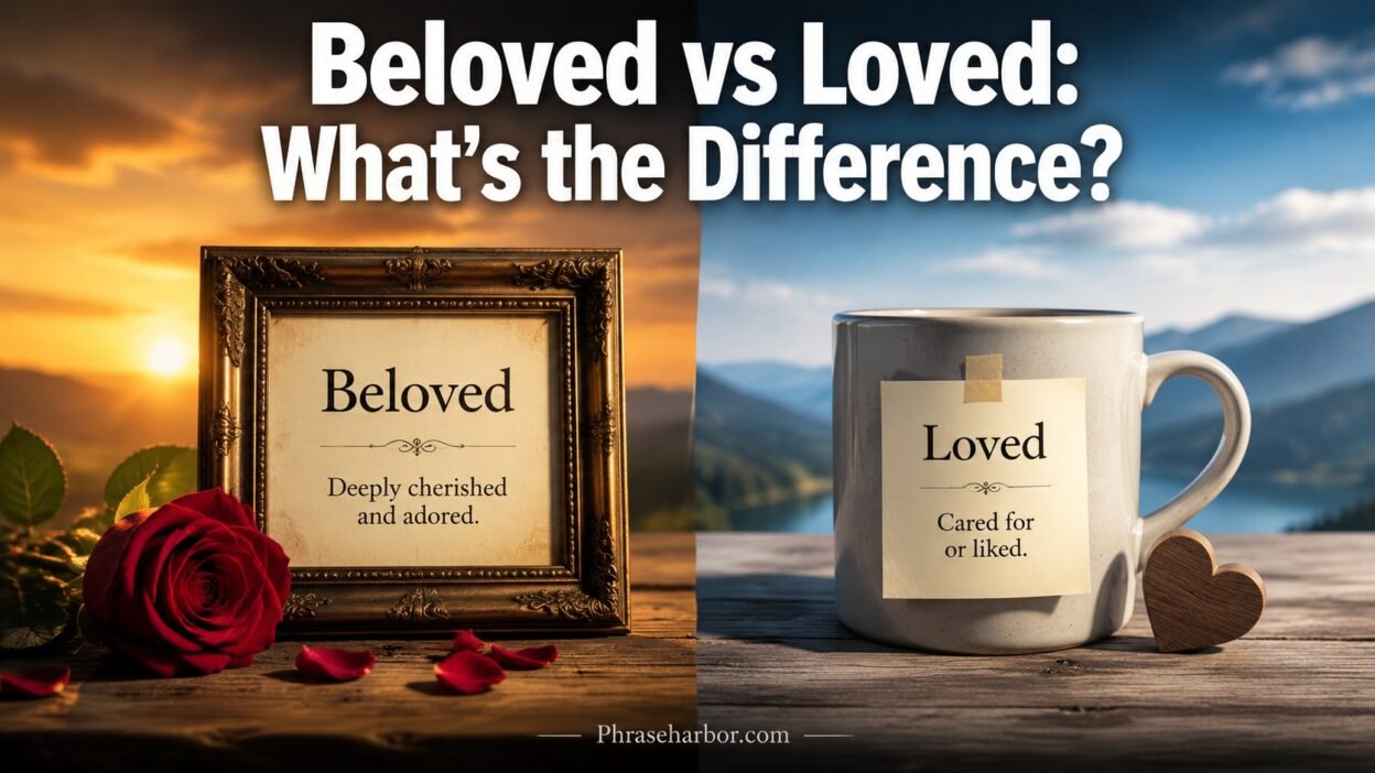 Beloved vs Loved