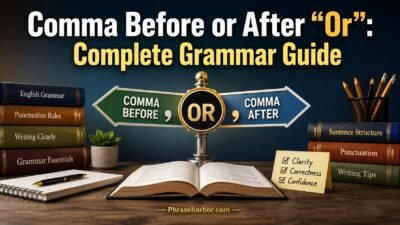 Comma Before or After “Or”