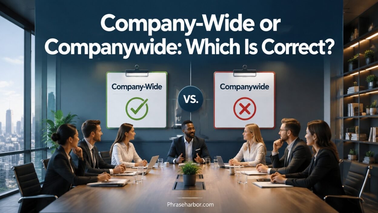 Company-Wide or Companywide