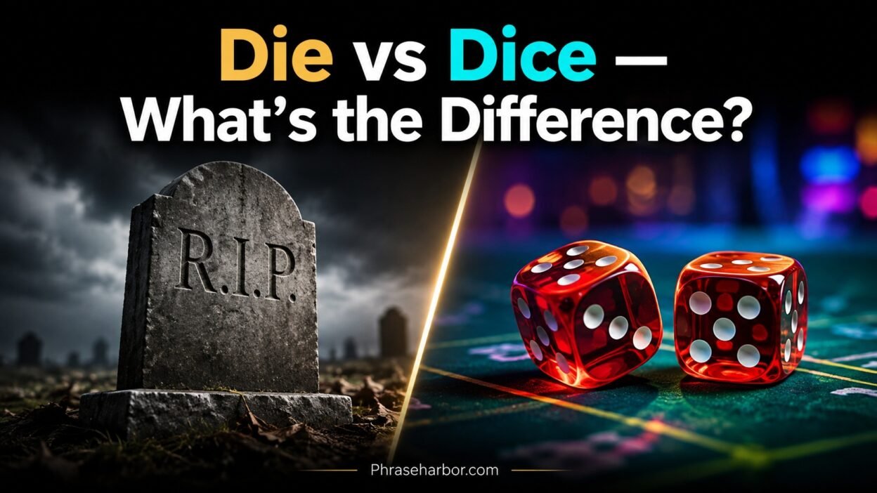 Die vs Dice