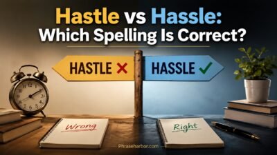 Hastle vs Hassle
