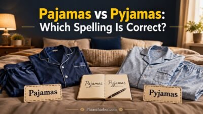 Pajamas vs Pyjamas