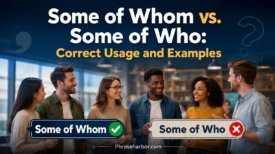 Some of Whom vs. Some of Who
