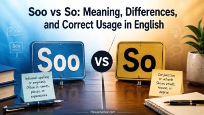 Soo vs So