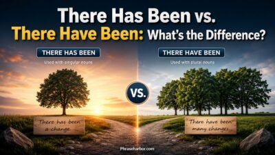 There Has Been vs. There Have Been