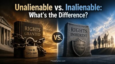 Unalienable vs. Inalienable