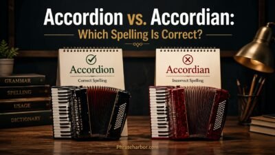 Accordion vs. Accordian