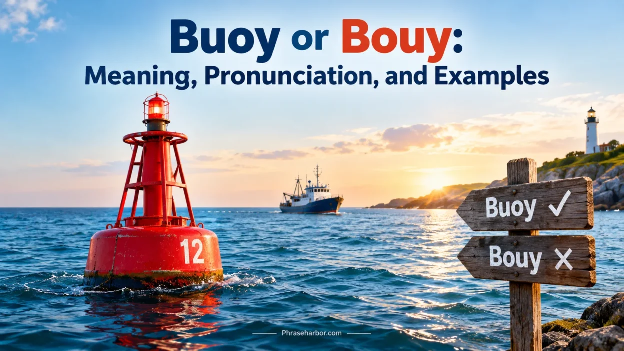 Buoy or Bouy