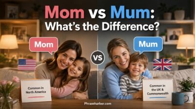 Mom vs Mum