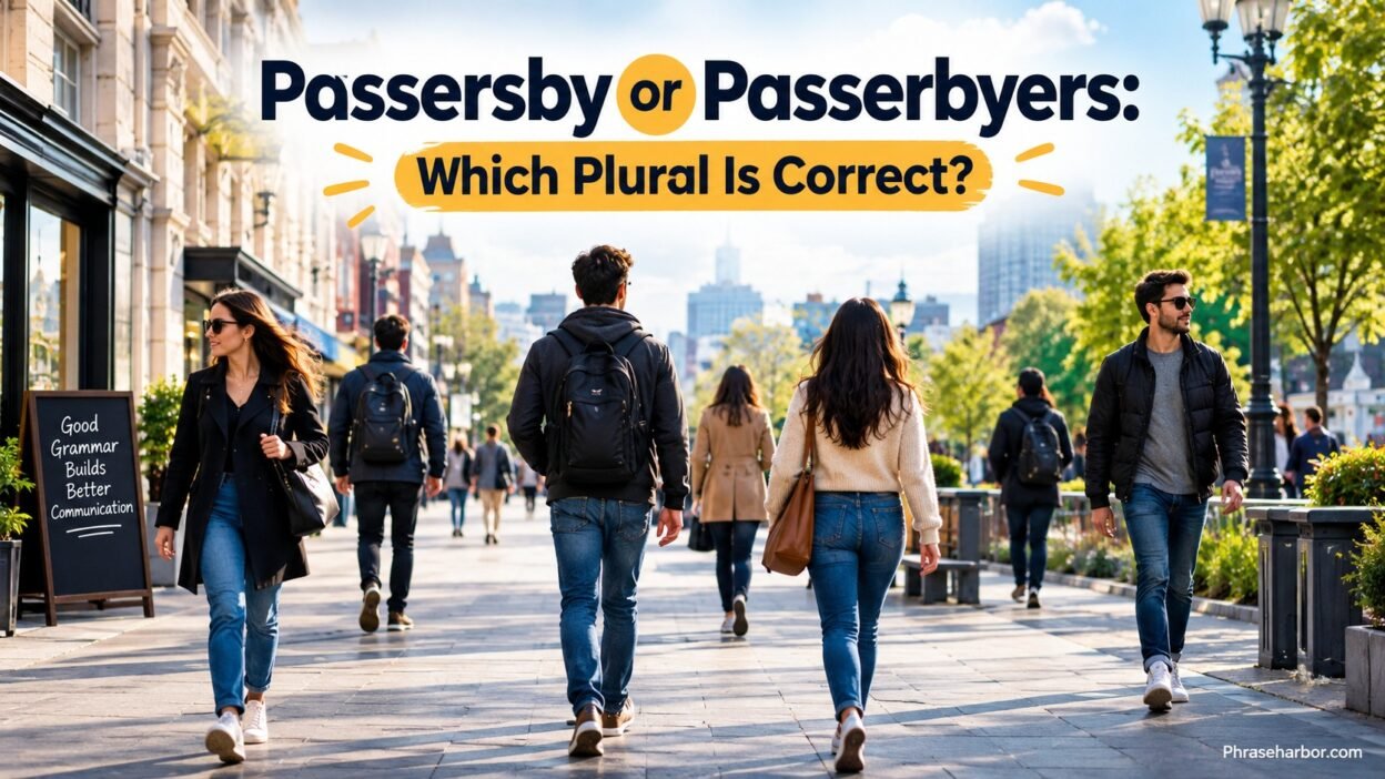 Passersby or Passerbyers