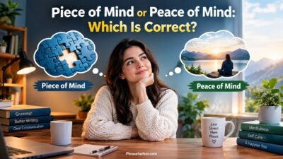 Piece of Mind or Peace of Mind