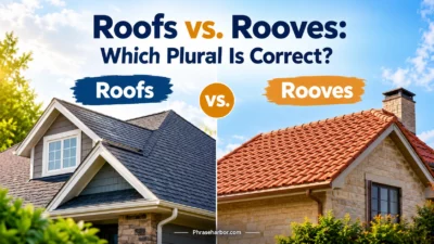 Roofs vs. Rooves
