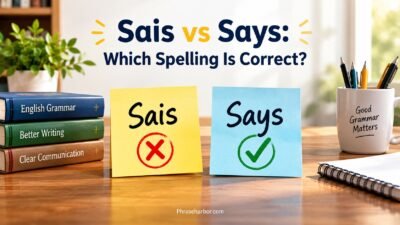 Sais vs Says