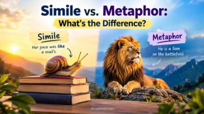 Simile vs. Metaphor