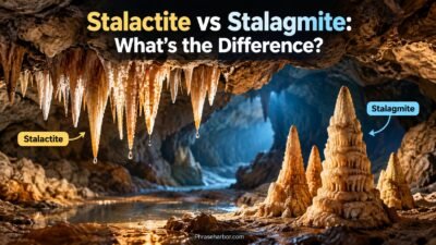 Stalactite vs Stalagmite