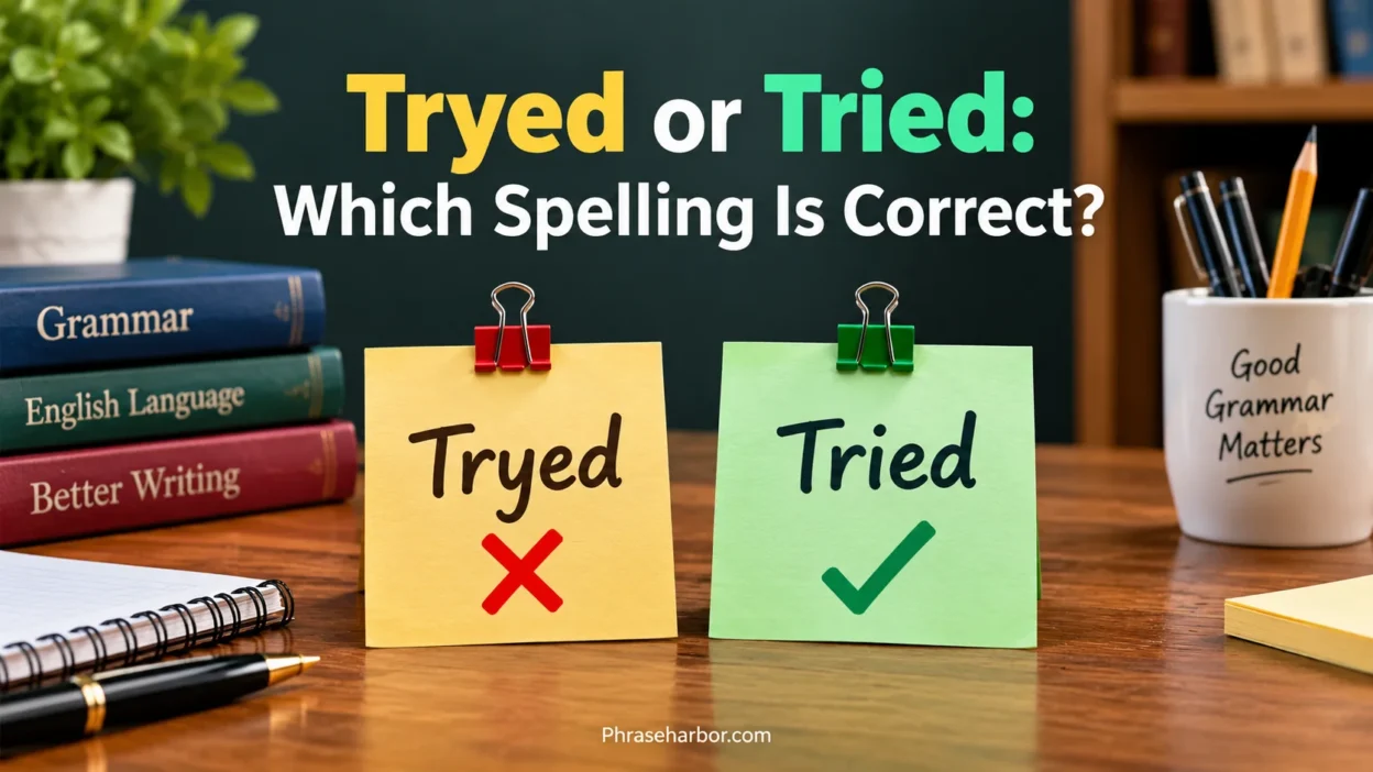 Tryed or Tried