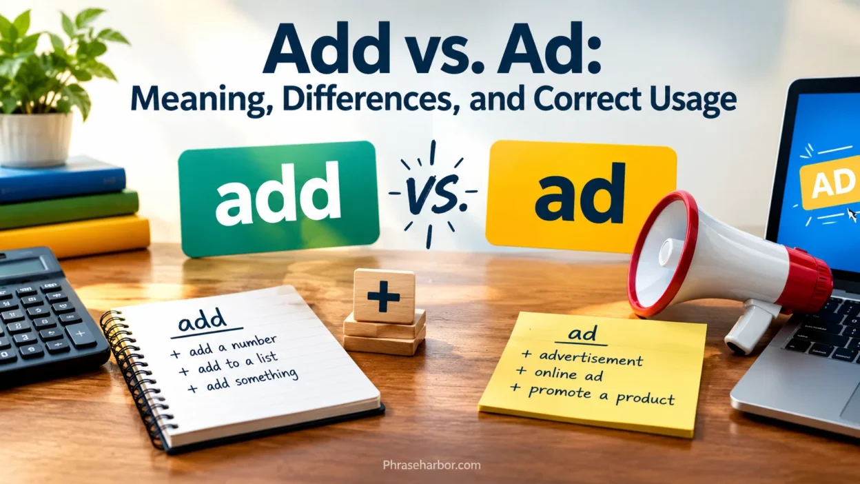 Add vs. Ad