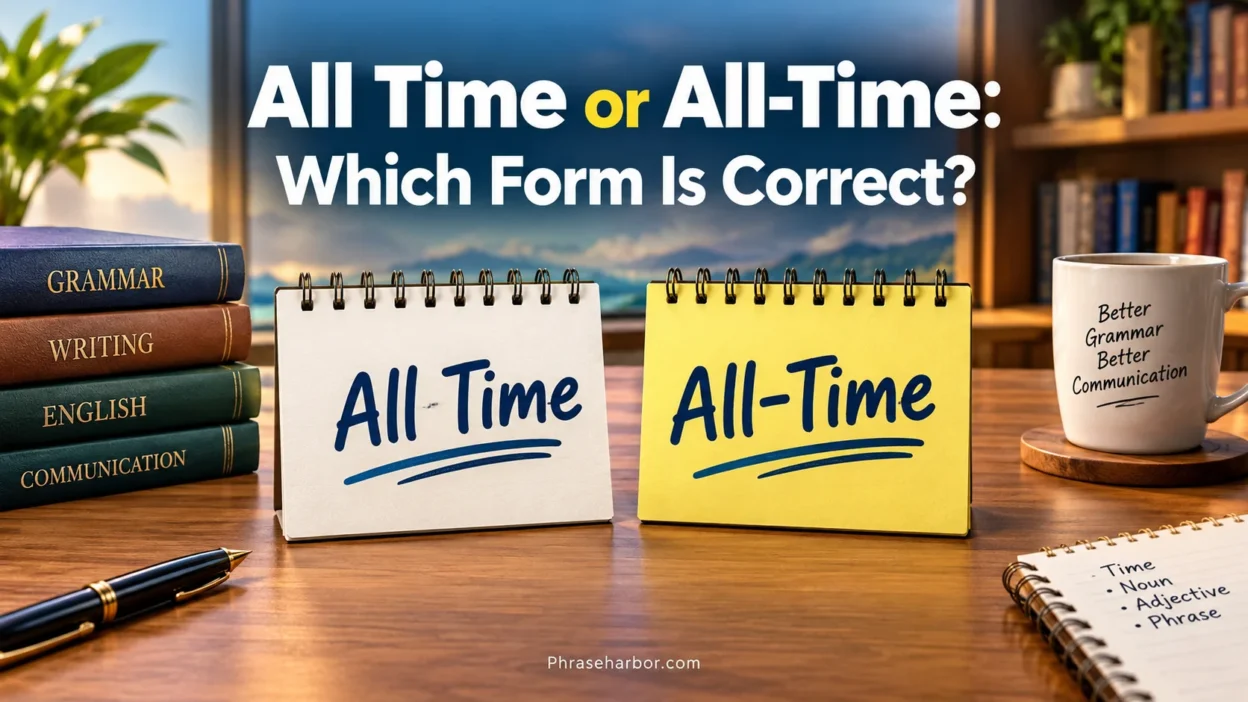 All Time or All-Time