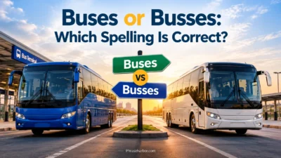 Buses or Busses