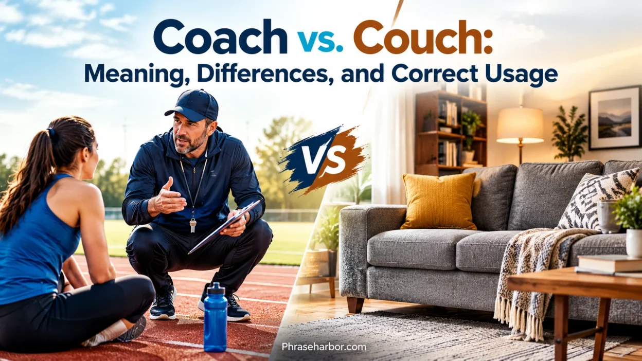 Coach vs. Couch