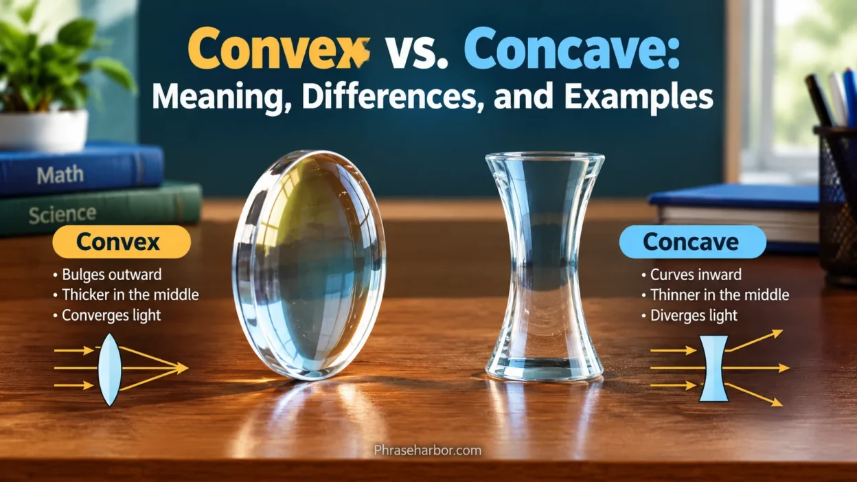 Convex vs. Concave