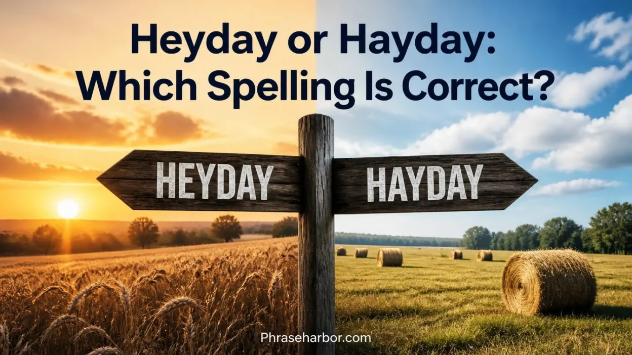 Heyday or Hayday