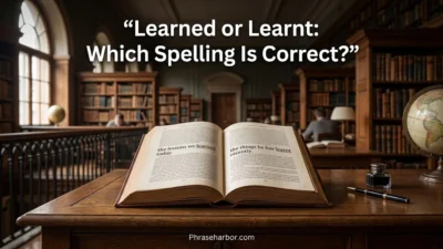 Learned or Learnt