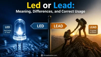 Led or Lead