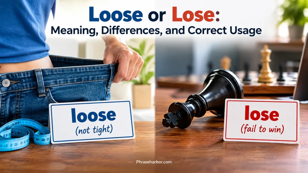 Loose or Lose