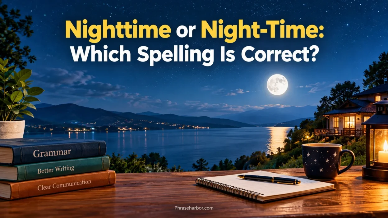 Nighttime or Night-Time
