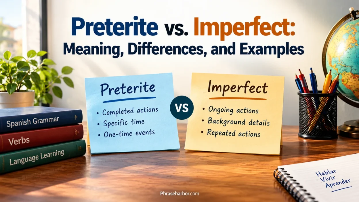 Preterite vs. Imperfect