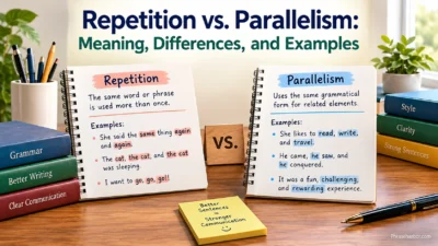 Repetition vs. Parallelism