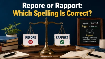 Repore or Rapport