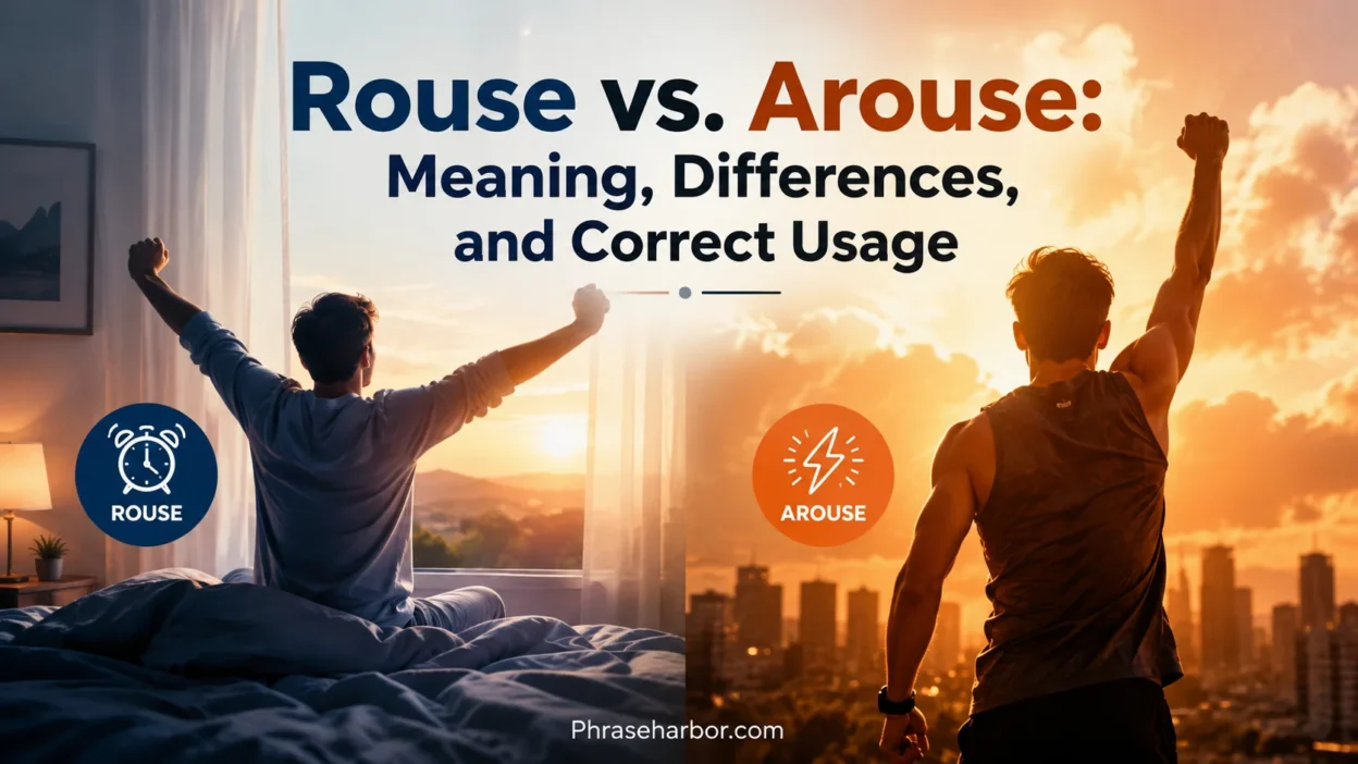 Rouse vs. Arouse