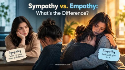 Sympathy vs. Empathy