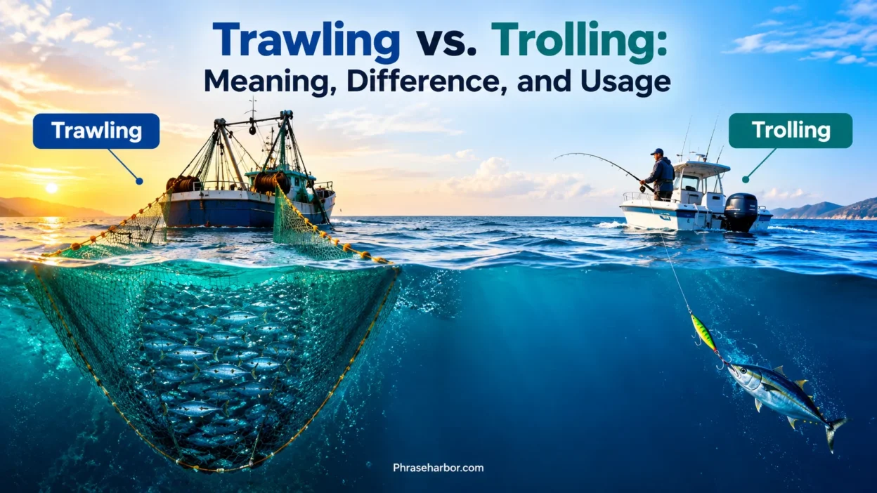 Trawling vs. Trolling