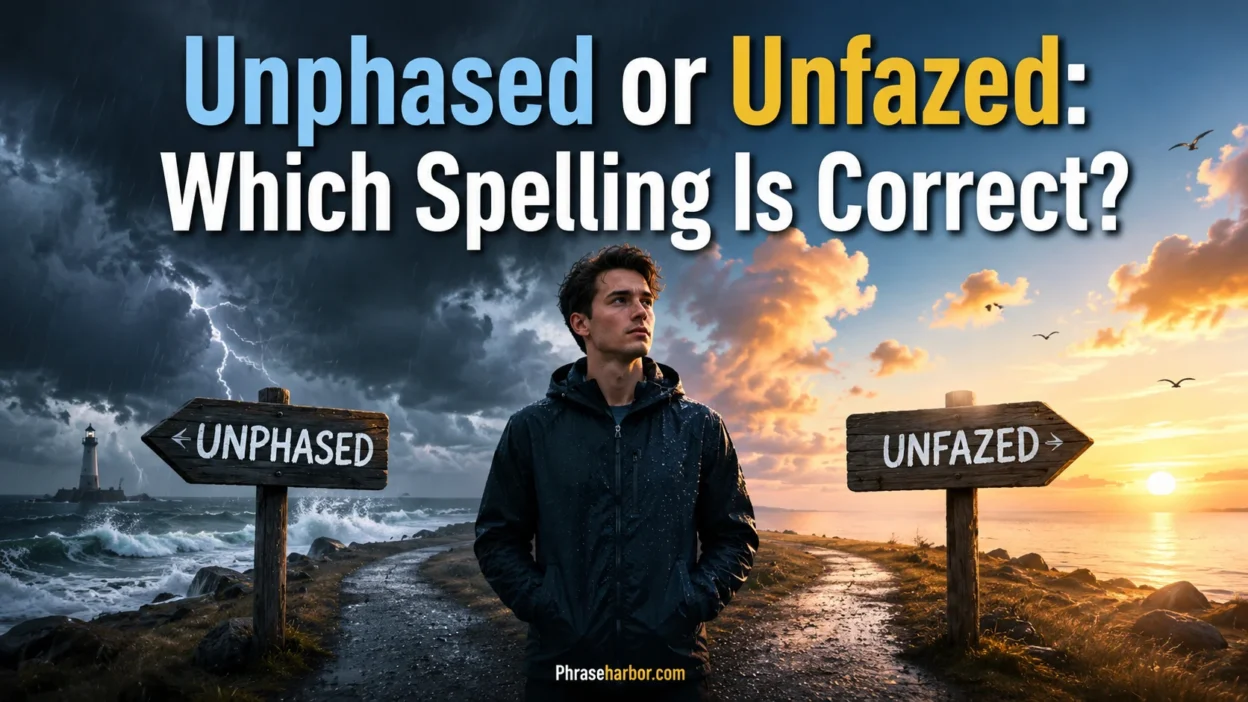 Unphased or Unfazed